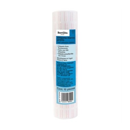 Etiqueta Blanca Barrilito Precio 22x12mm Rollo C/550 Etiquetas,ETIQUETA BLANCA JANEL PARA CD/DVD 117MM 25HJS 50 ETIQ,ETIQUETA B