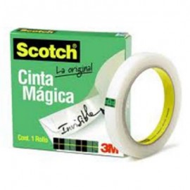 CINTA 3M MAGICA ADHESIVA 810 18X65 PZA