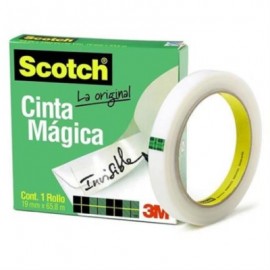 CINTA 3M MAGICA ADHESIVA 810 24X65 PZA