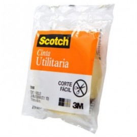 Cinta 3M Scotch 508 en Bolsa 0.018x66m Paquete C/8