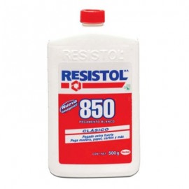 PEGAMENTO BLANCO RESISTOL 850 FAMILIAR 500GRS