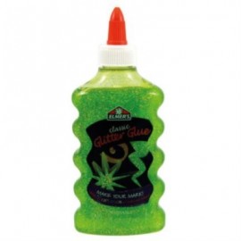 Pegamento Líquido Elmers Glitter Verde 177ml