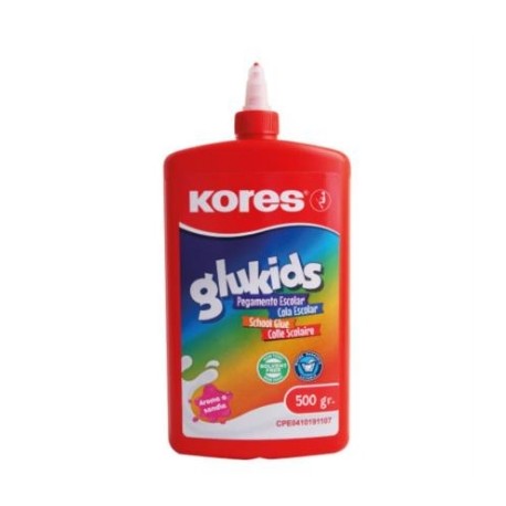 PEGAMENTO LIQUIDO KORES BLANCO GLUKIDS 500GRS