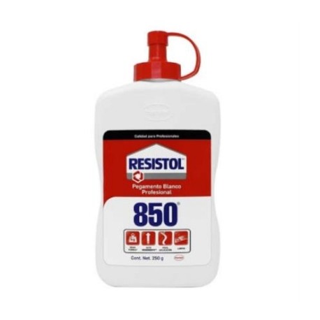 Pegamento Resistol 850 Líquido Uso Escolar 250 gr Color Blanco