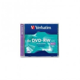 DVD-RW VERBATIM 4.7GB DL+4X SINGLE J/C