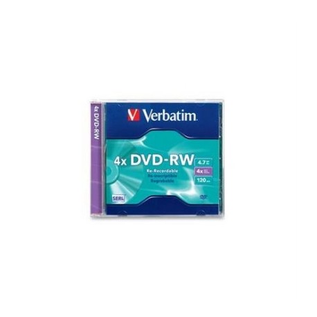 DVD-RW VERBATIM 4.7GB DL+4X SINGLE J/C