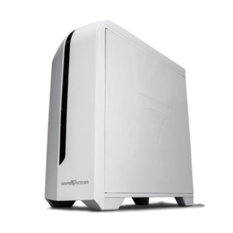 Gabinete Vorago Game Factor CSG500 Micro ATX Acrílico USB Ventilación 120mm Blanco