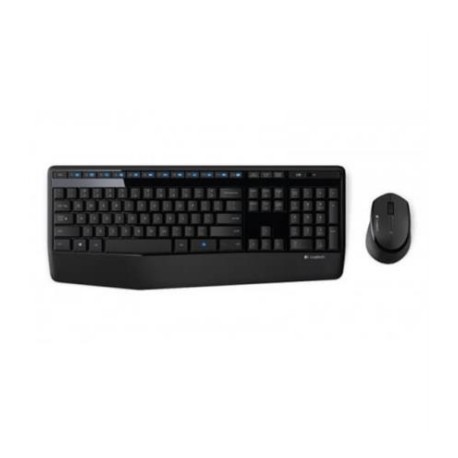 Kit Teclado y Mouse Logitech MK345 Inalámbrico 1000 dpi USB Color Negro