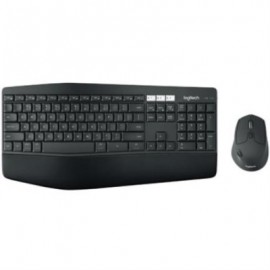 Kit Teclado y Mouse Logitech Performance MK850 Inalámbrico USB Color Negro