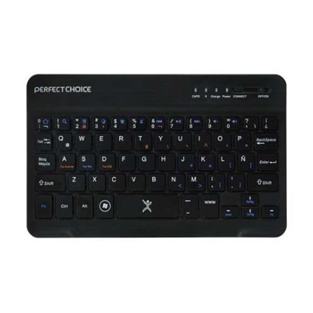 MINI TECLADO PERFECT CHOICE INALAMBRICO BLUETOOTH