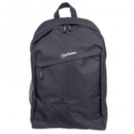 Mochila Manhattan Knappack Ligera para Laptop 15.6" Color Negro